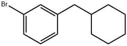 Benzene, 1-bromo-3-(cyclohexylmethyl)- 结构式