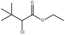 2-氯-3,3-二甲基丁酸乙酯 结构式