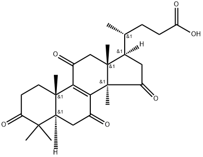 赤芝酸F 结构式