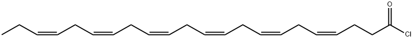 (4Z,7Z,10Z,13Z,16Z,19Z)-4,7,10,13,16,19-Docosahexaenoyl Chloride 结构式