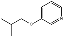 3-(2-methylpropoxy)pyridine 结构式