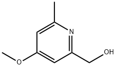 (4-甲氧基-6-甲基吡啶-2-基)甲醇 结构式