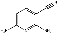 3-CYANO-2,6-DIAMINOPYRIDINE 结构式