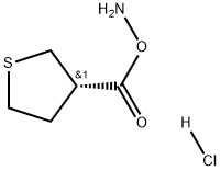 (S)-3-Amino-tetrahydro-thiophene-3-carboxylic acid hydrochloride 结构式