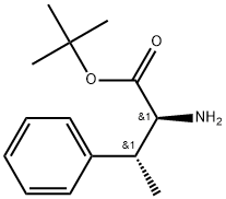 (2S,3R)-2-Amino-3-phenyl-butyric acid tert-butyl ester 结构式