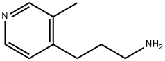 3-(3-methylpyridin-4-yl)propan-1-amine 结构式