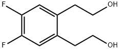 2,2'-(4,5-二氟-1,2-亚苯基)双(乙烷-1-醇) 结构式