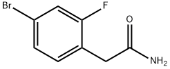 2-(4-bromo-2-fluorophenyl)acetamide 结构式