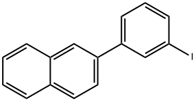 2-(3-Iodophenyl)naphthalene 结构式