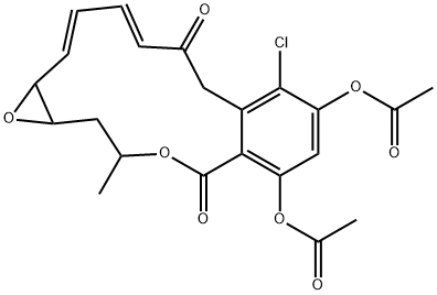 化合物 MONORDEN DIACETATE 结构式