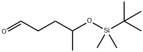 Pentanal, 4-[[(1,1-dimethylethyl)dimethylsilyl]oxy]- 结构式