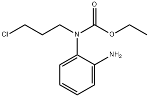 Carbamic acid, (2-aminophenyl)(3-chloropropyl)-, ethyl ester (9CI) 结构式