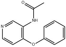 Acetamide, N-(4-phenoxy-3-pyridinyl)- 结构式