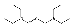 1-Propene-1,3-diamine, N1,N1,N3,N3-tetraethyl- 结构式