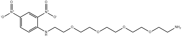 DNP-PEG4-NH2 结构式