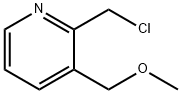2-(chloromethyl)-3-(methoxymethyl)pyridine 结构式