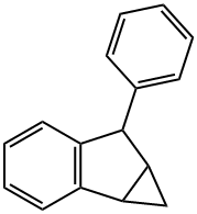 Cycloprop[a]indene, 1,1a,6,6a-tetrahydro-6-phenyl- 结构式