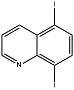 Quinoline, 5,8-diiodo- 结构式