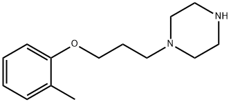 Piperazine, 1-[3-(2-methylphenoxy)propyl]- 结构式