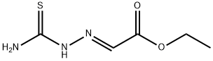 Ethyl (2E)-2-(carbamothioylhydrazinylidene)acetate 结构式