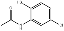 Acetamide, N-(5-chloro-2-mercaptophenyl)- 结构式