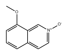 Isoquinoline, 8-methoxy-, 2-oxide 结构式