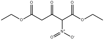 Pentanedioic acid, 2-nitro-3-oxo-, 1,5-diethyl ester 结构式
