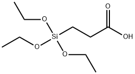 Propanoic acid, 3-(triethoxysilyl)- 结构式