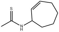 Ethanethioamide, N-2-cyclohepten-1-yl- 结构式
