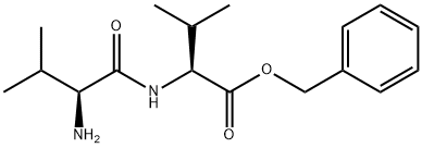 L-Valine, L-valyl-, phenylmethyl ester 结构式