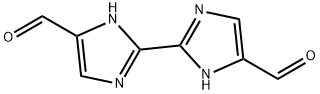 [2,2'-Bi-1H-imidazole]-5,5'-dicarboxaldehyde 结构式