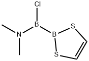 Boranamine, 1-chloro-1-(1,3,2-dithiaborol-2-yl)-N,N-dimethyl- (9CI) 结构式