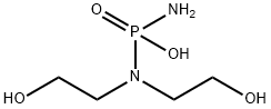 Phosphorodiamidic acid, N,N-bis(2-hydroxyethyl)- 结构式