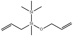 Disilane, 1,1,1,2-tetramethyl-2-(2-propen-1-yl)-2-(2-propen-1-yloxy)- 结构式