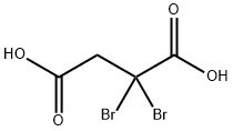 Butanedioic acid, 2,2-dibromo- 结构式