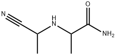 Propanamide, 2-[(1-cyanoethyl)amino]- 结构式