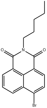 正丁胺-1,4,5,8-萘四甲酰基二酰亚胺 结构式