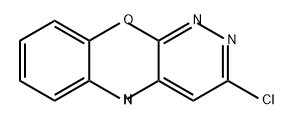 5H-Pyridazino[3,4-b][1,4]benzoxazine, 3-chloro- 结构式