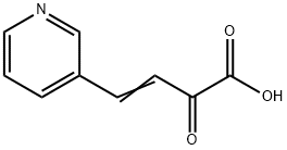 3-Butenoic acid, 2-oxo-4-(3-pyridinyl)- 结构式