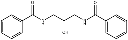 Benzamide, N,N'-(2-hydroxy-1,3-propanediyl)bis- 结构式