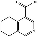 5,6,7,8-四氢异喹啉-4-羧酸 结构式