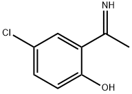 Phenol, 4-chloro-2-(1-iminoethyl)- 结构式