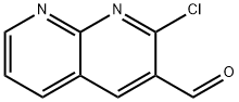 1,8-Naphthyridine-3-carboxaldehyde, 2-chloro- 结构式