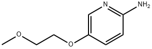 2-PYRIDINAMINE, 5-(2-METHOXYETHOXY)- 结构式