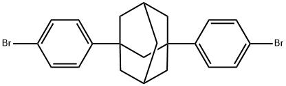 1,3-双(4-溴苯基)金刚烷 结构式