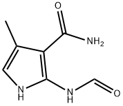 1H-Pyrrole-3-carboxamide, 2-(formylamino)-4-methyl- 结构式