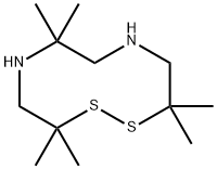 1,2,5,8-Dithiadiazecine, octahydro-3,3,6,6,10,10-hexamethyl- 结构式