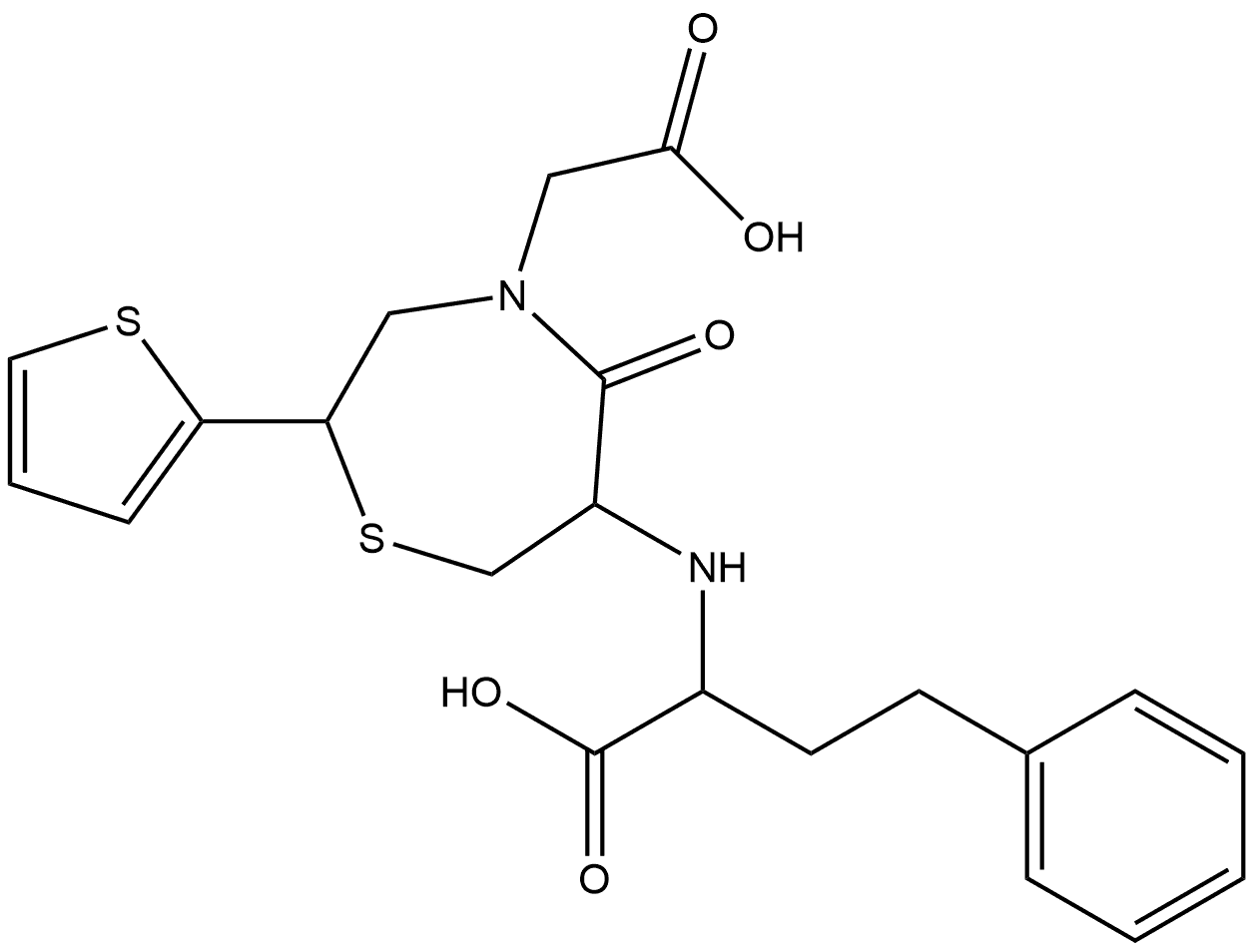 替莫普利杂质4 结构式