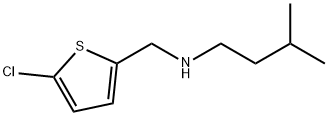 N-((5-氯噻吩-2-基)甲基)-3-甲基丁烷-1-胺 结构式