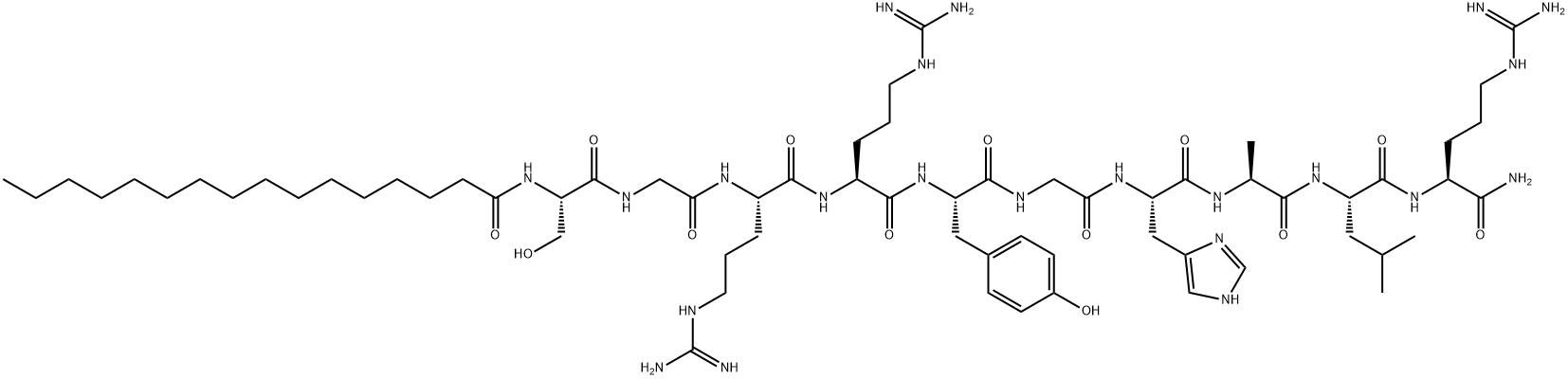 拮抗剂多肽P4PAL10 结构式